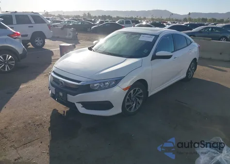 2018 Honda Civic Ex from USA, damaged, VIN 19XFC2F74JE200969